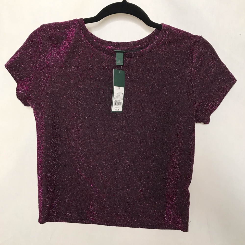 Mauve top with pencil skirt